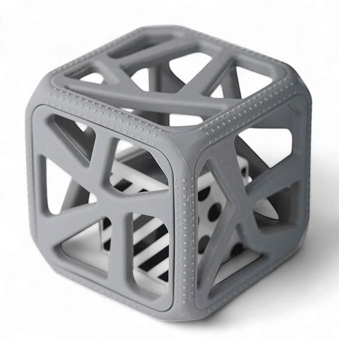 Chew Cube, Color: Grey