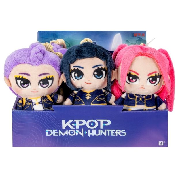 KPop Demon Hunters 4 In Plush Clip