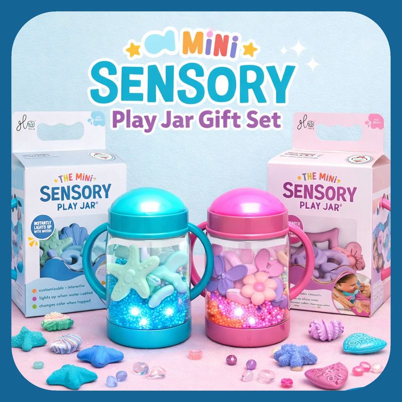 Mini Sensory Play Jar Gift Set