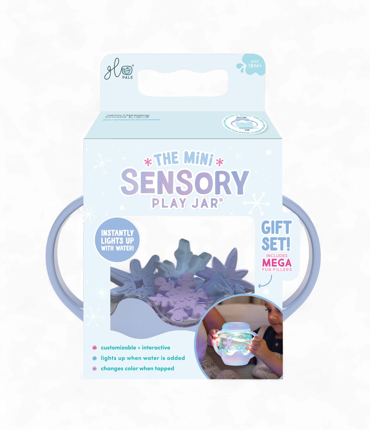 Mini Sensory Jar Gift Set Holiday