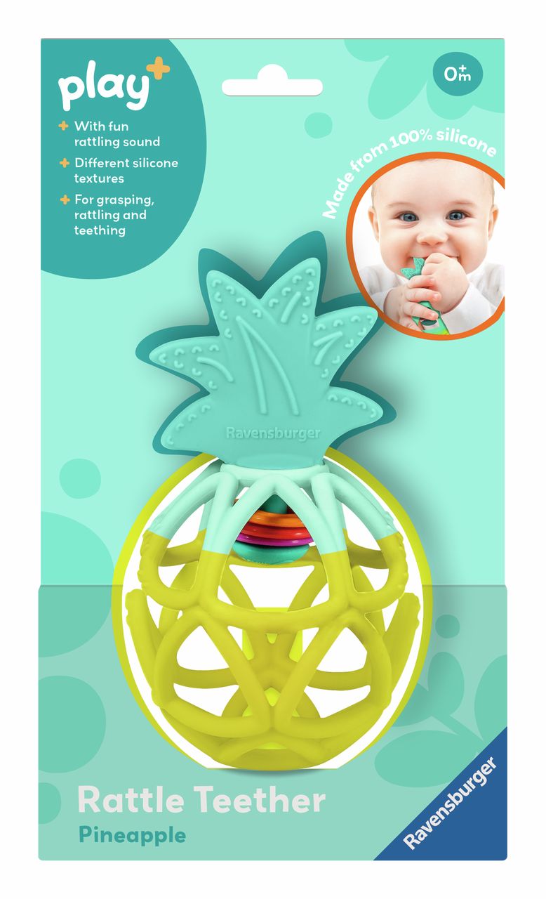Rattle Teether: Pineapple