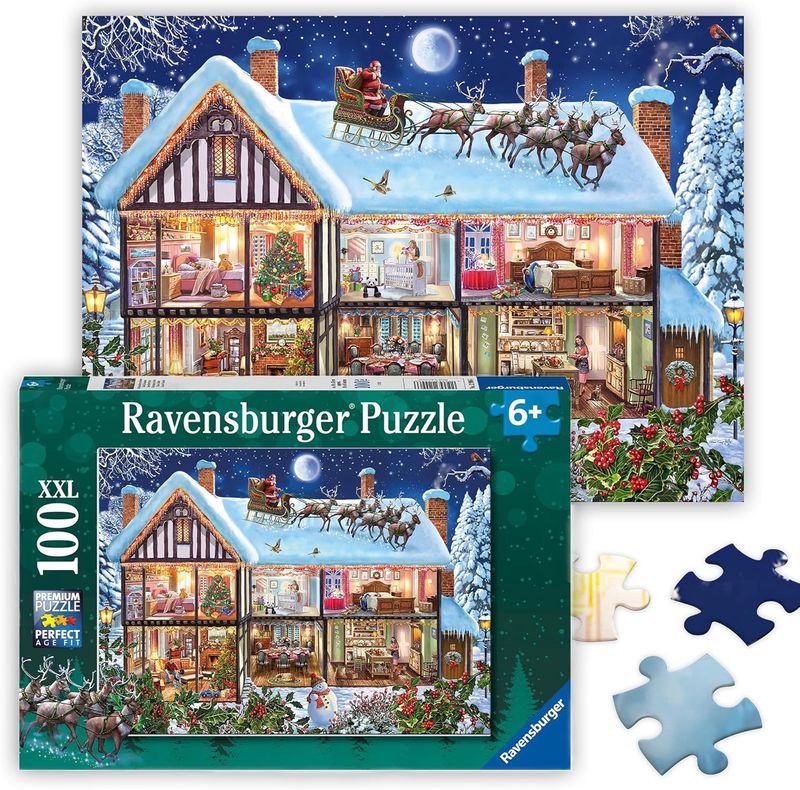 Christmas at Home Seasonal 100 pc XXL Puzzle