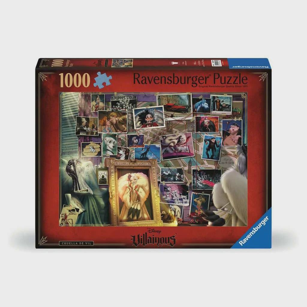 Disney Villainous: Cruella de Vil 1000 pc Puzzle