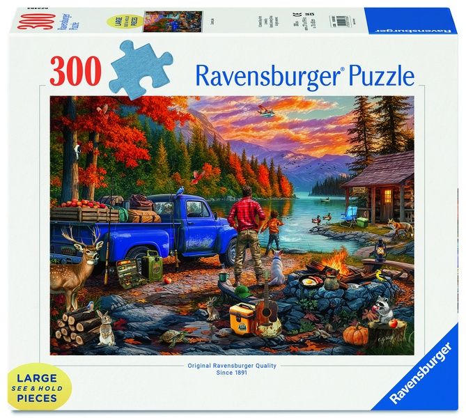 Sunset Lake 300 Pc Puzzle LF