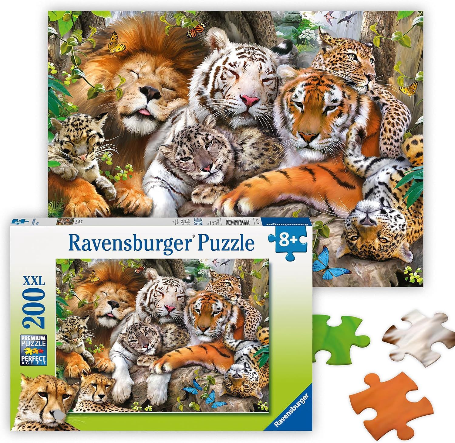 Big Cat Nap 200 Pc XXL Puzzle