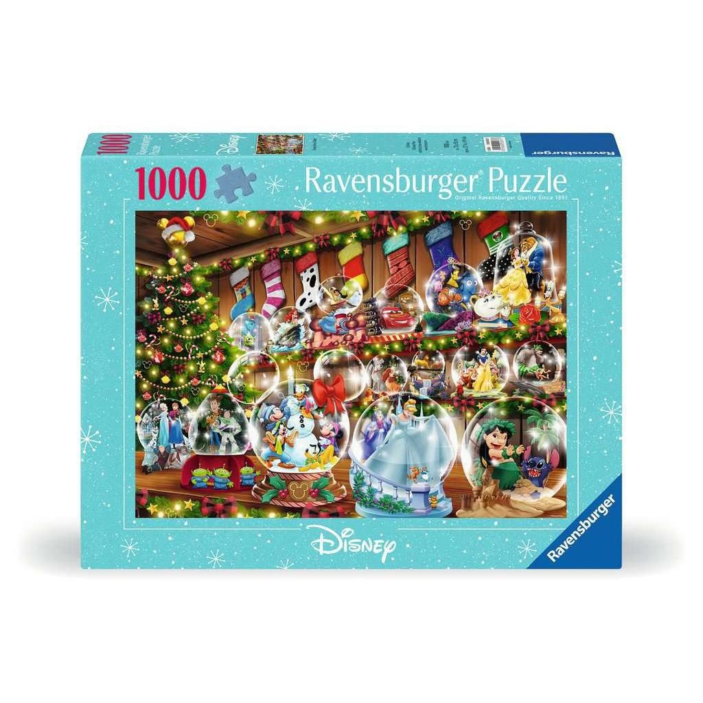 Disney Snow Globes Seasonal 1000 pc Puzzle