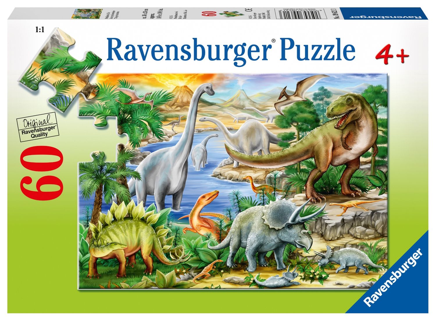 Prehistoric Life 60 pc Puzzle