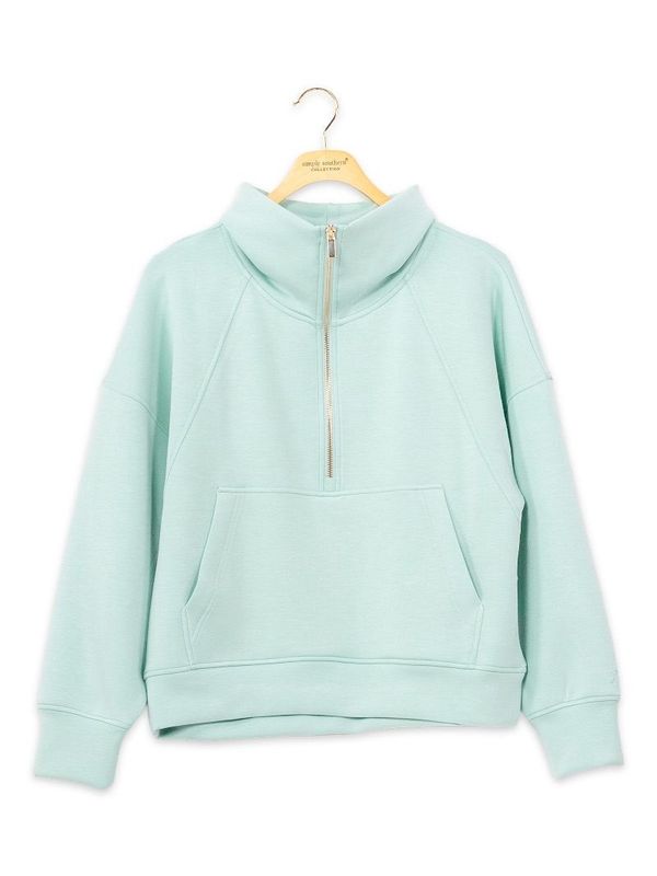 Half-Zip Pullover Top Harbor