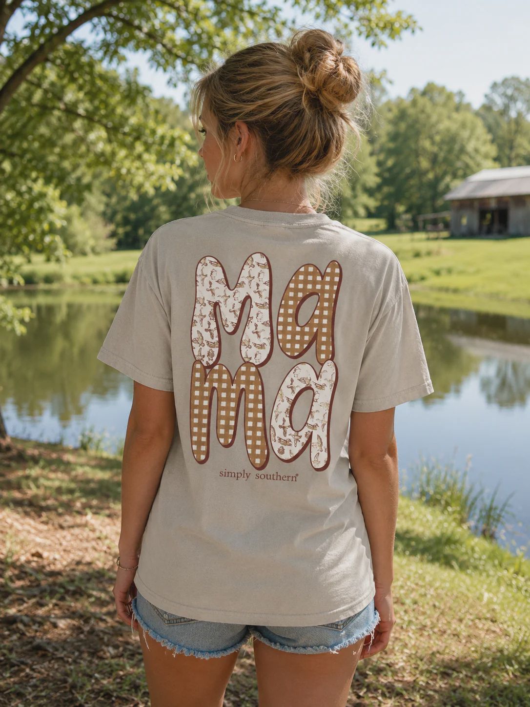 Mama Duck Mineral Wash T-Shirt
