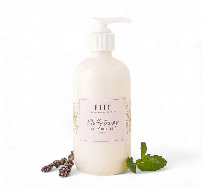 Fluffy Bunny Shea Butter Cream Pump Top 8oz