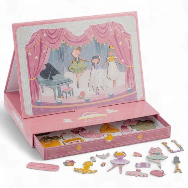 Magnetic Scene w/ Storage Drawer, Style: Ballet