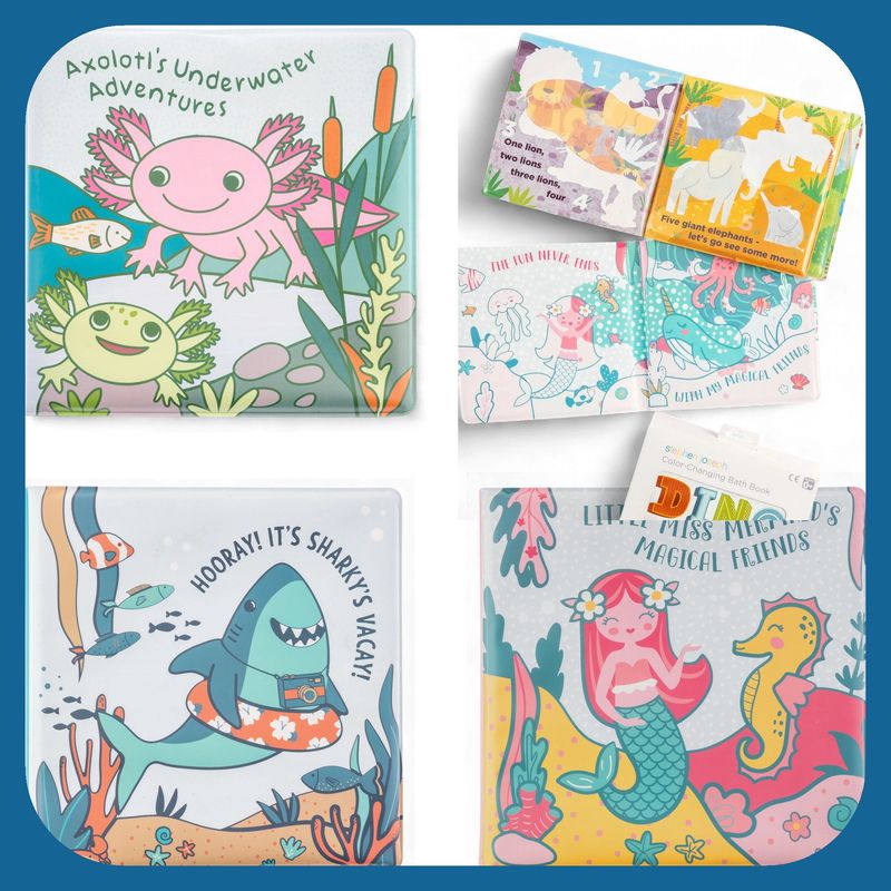 Color Changing Bath Books