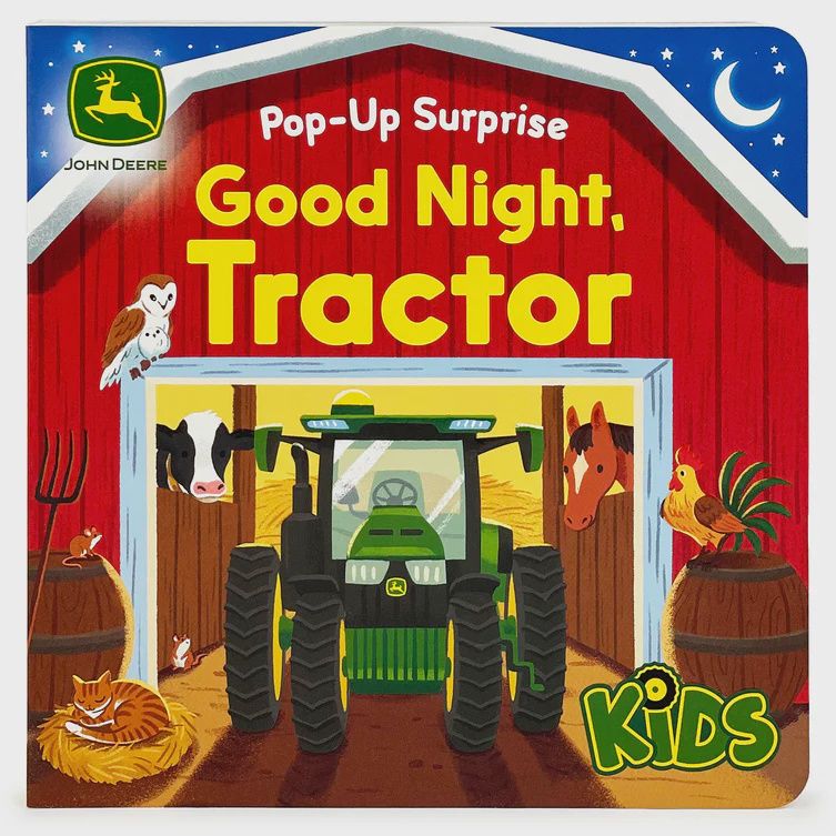 Pop Up Surprise Good Night Tractor