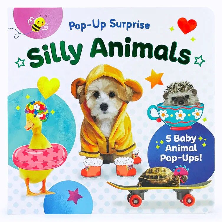 Pop Up Surprise Silly Animals