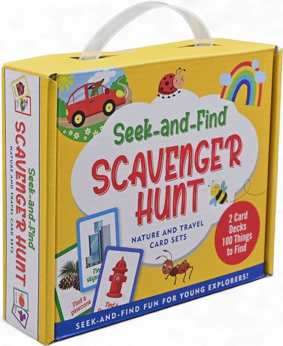 Seek and Find Scavenger Hunt Cards 2-Pack
