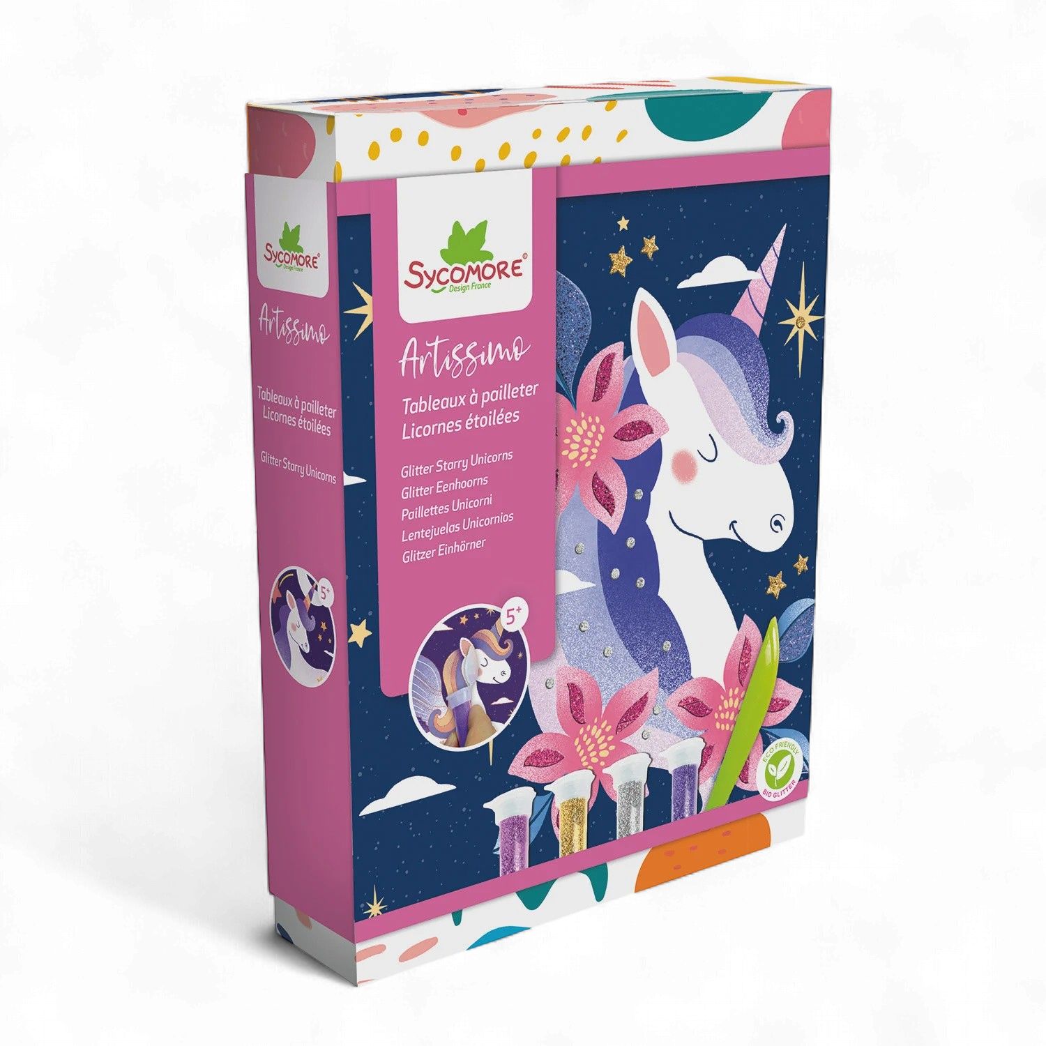 Artissimo Glitter Boards Unicorns