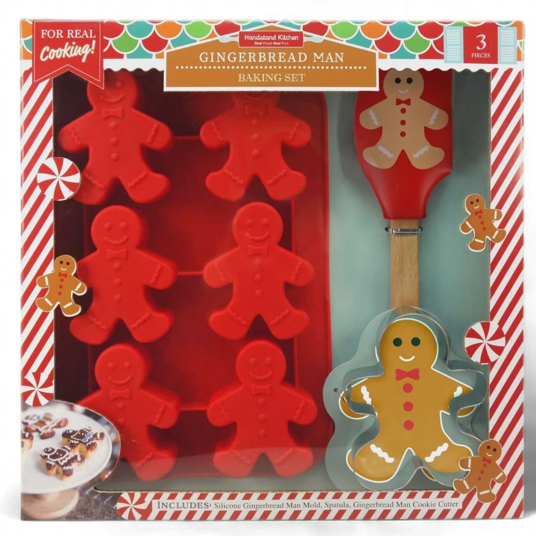 Gingerbread Man Baking Set