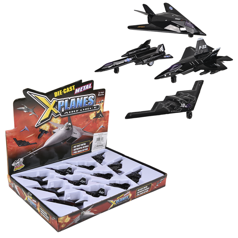 Diecast Pullback Stealth Bomber
