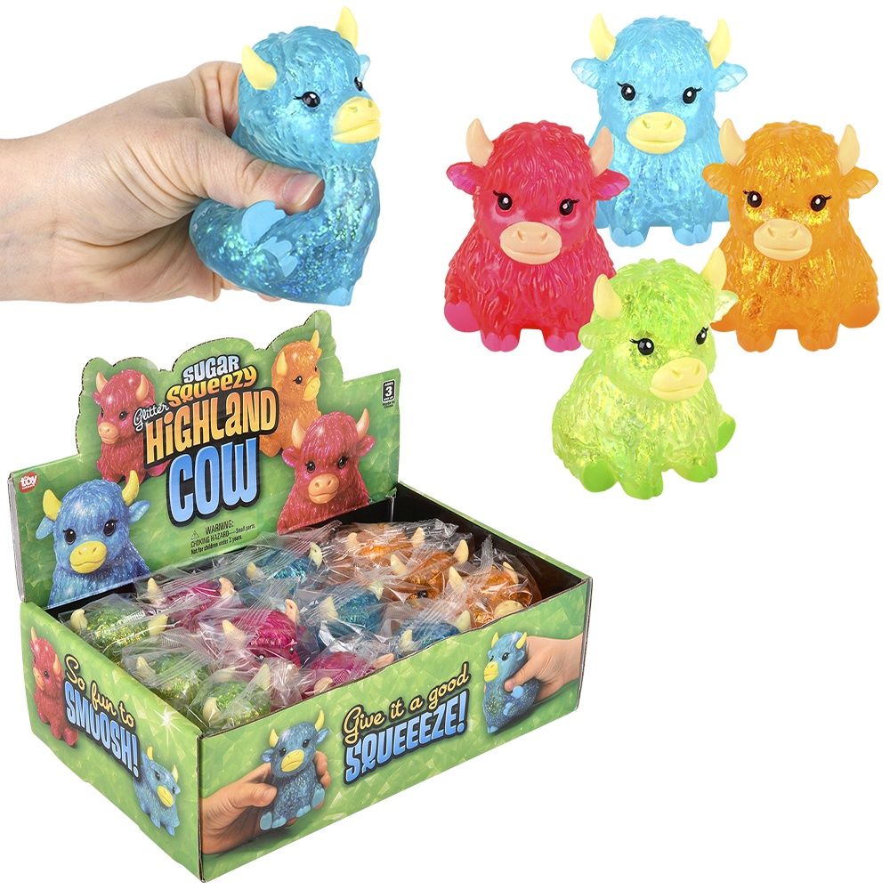 Glitter Sugar Highland Cow
