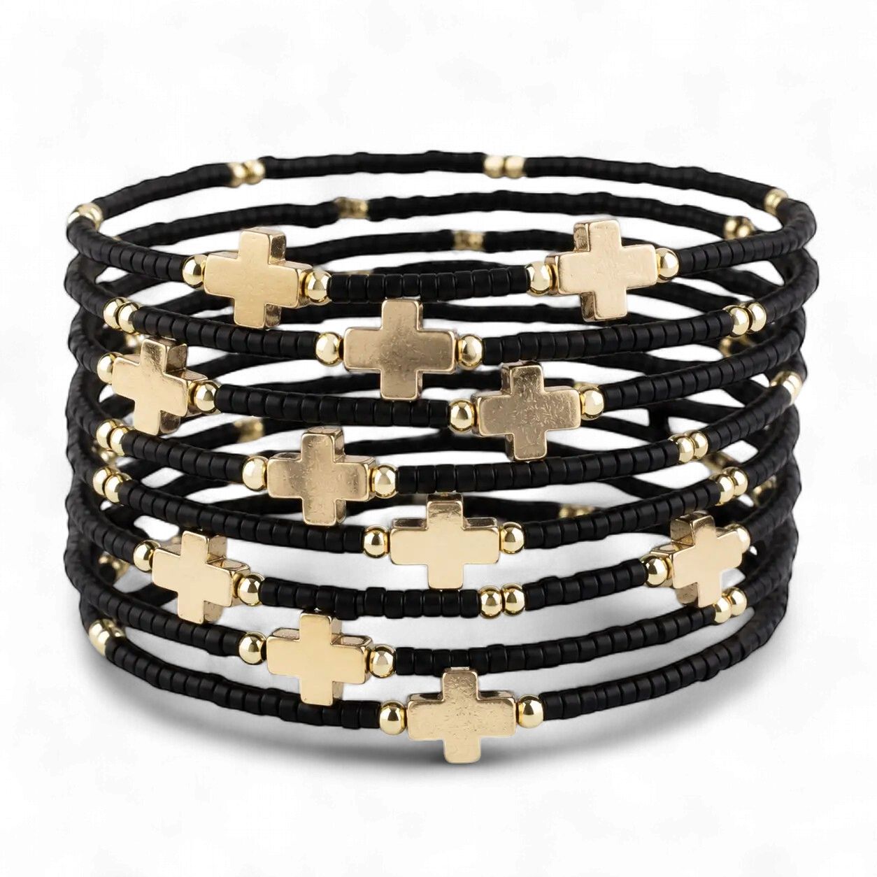 Faithful Bangles, Color: Black