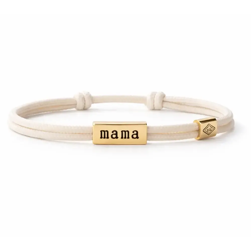 Sentiment Cord Bracelet, Style: Mama