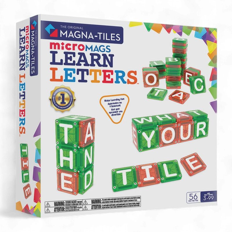 Magna-Tiles Learn Letters
