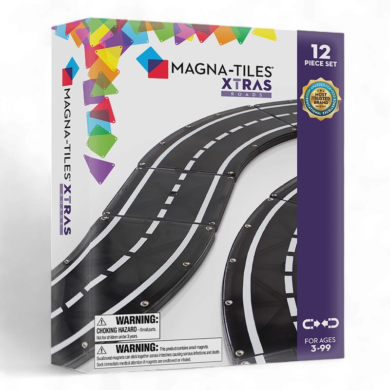 Magna-Tiles XTRAS Roads