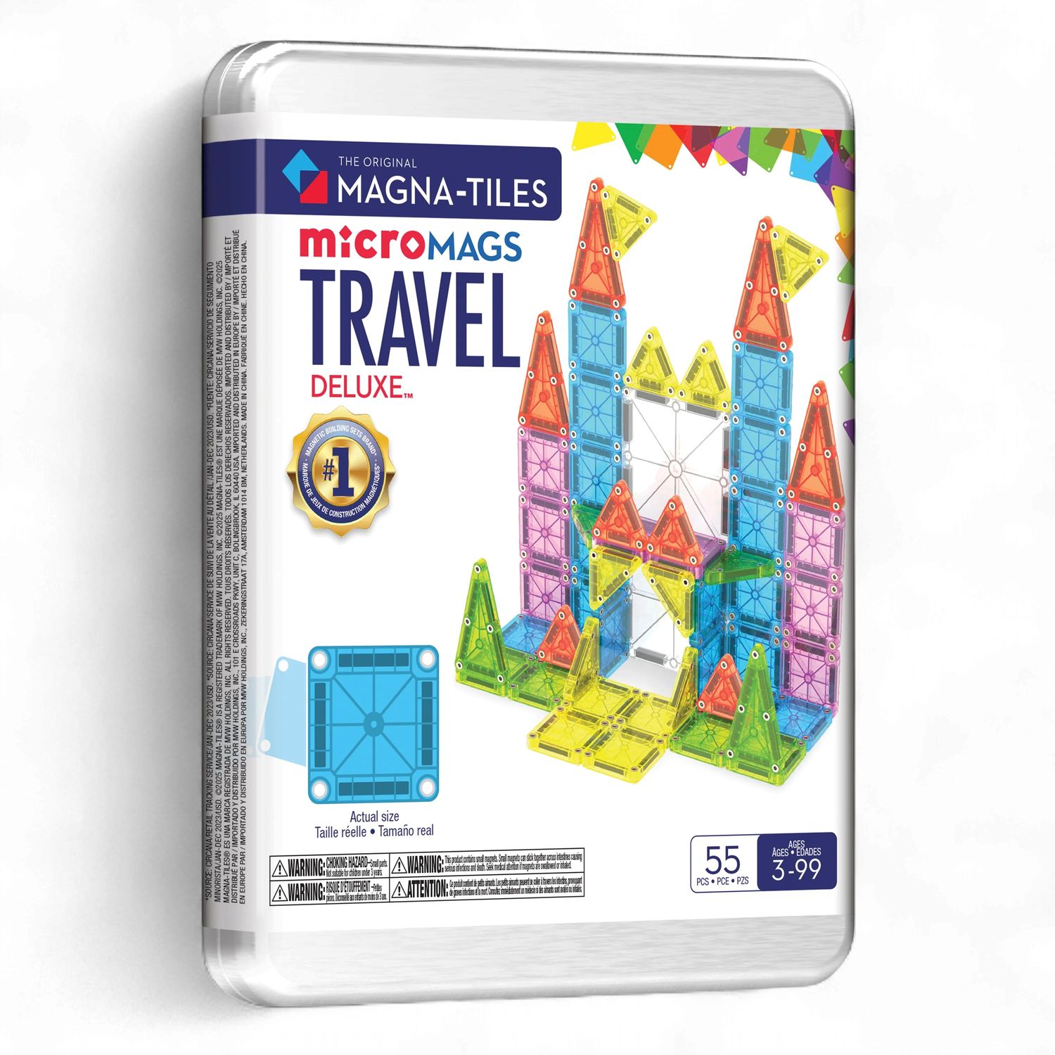 Magna-Tiles MicroMags Travel Deluxe