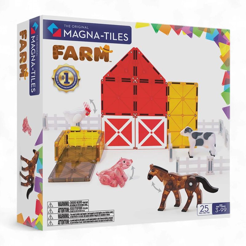 Magna-Tiles Farm Animals