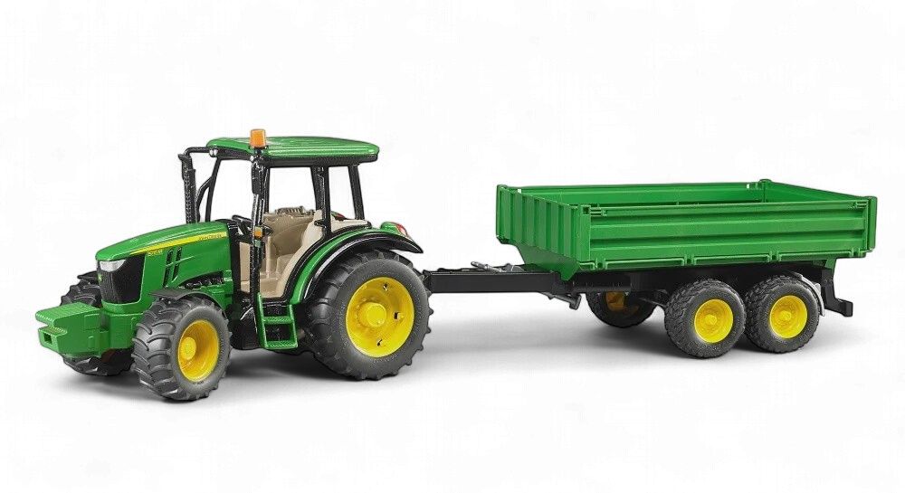 John Deere 5115M w/ Trailer