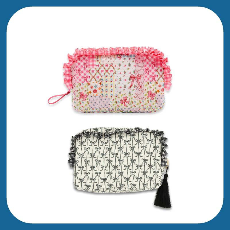 Quilted Cosmetic Bag