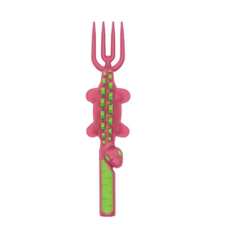 Pink Dino, Style: fork