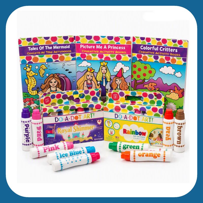 Color &amp; Activity Dot Book