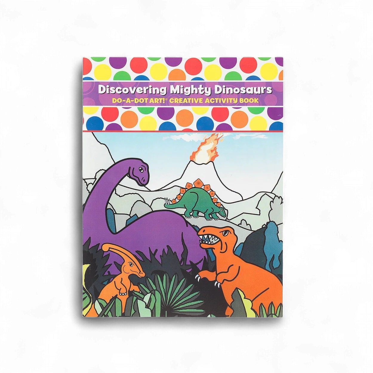 Color &amp; Activity Dot Book, Style: Dinosaur
