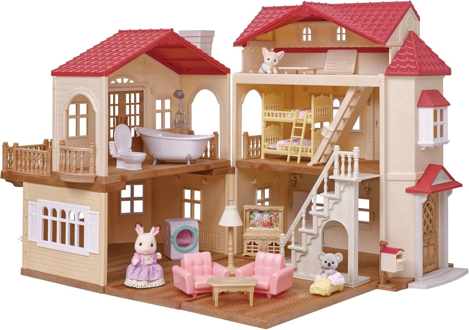 Red Roof Country Home Gift Set