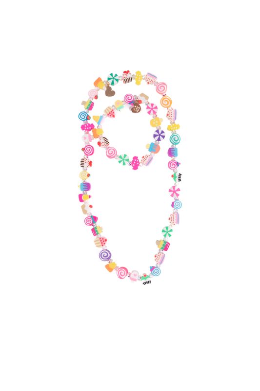 Sweet Treats Necklace &amp; Bracelet Set, 2pc
