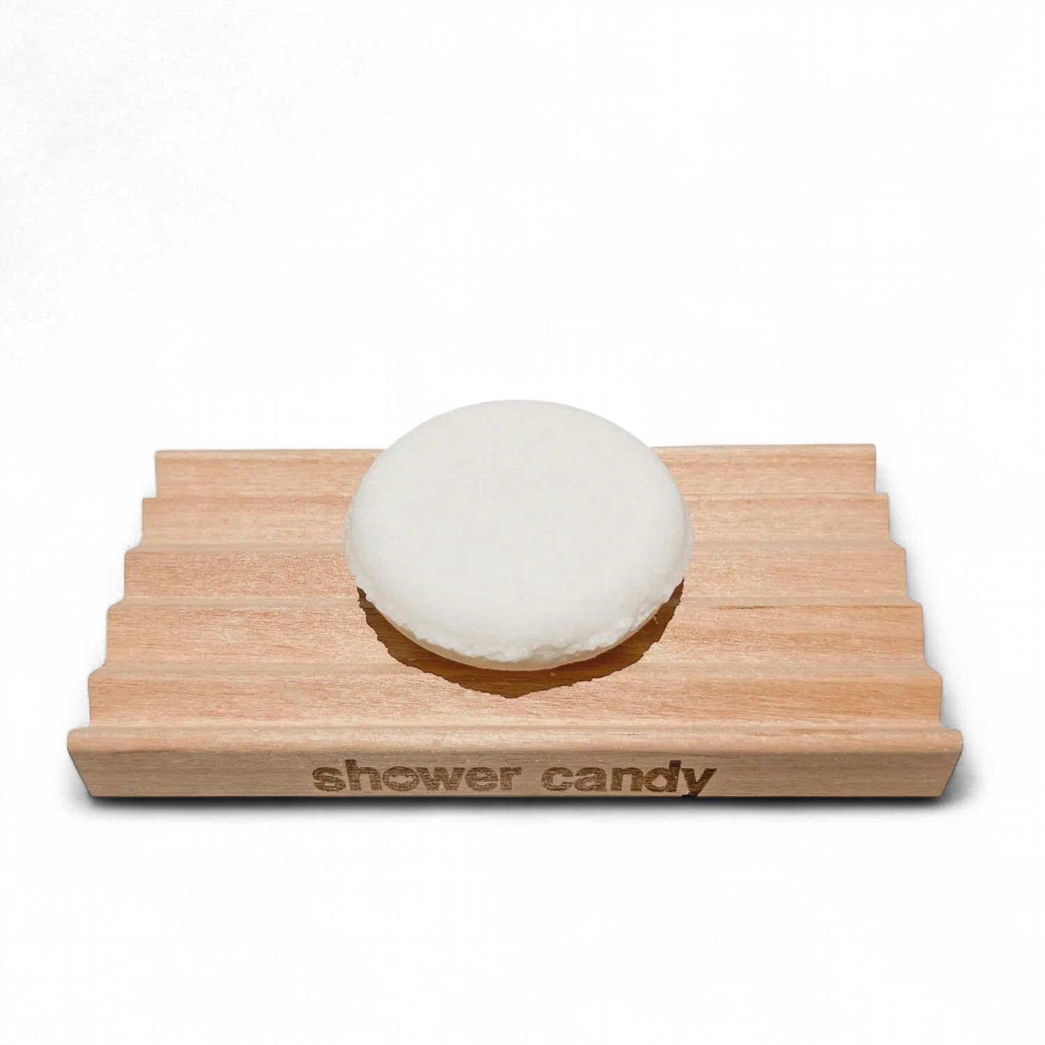 Shower Candy 6" Wooden Soap Tray Holder