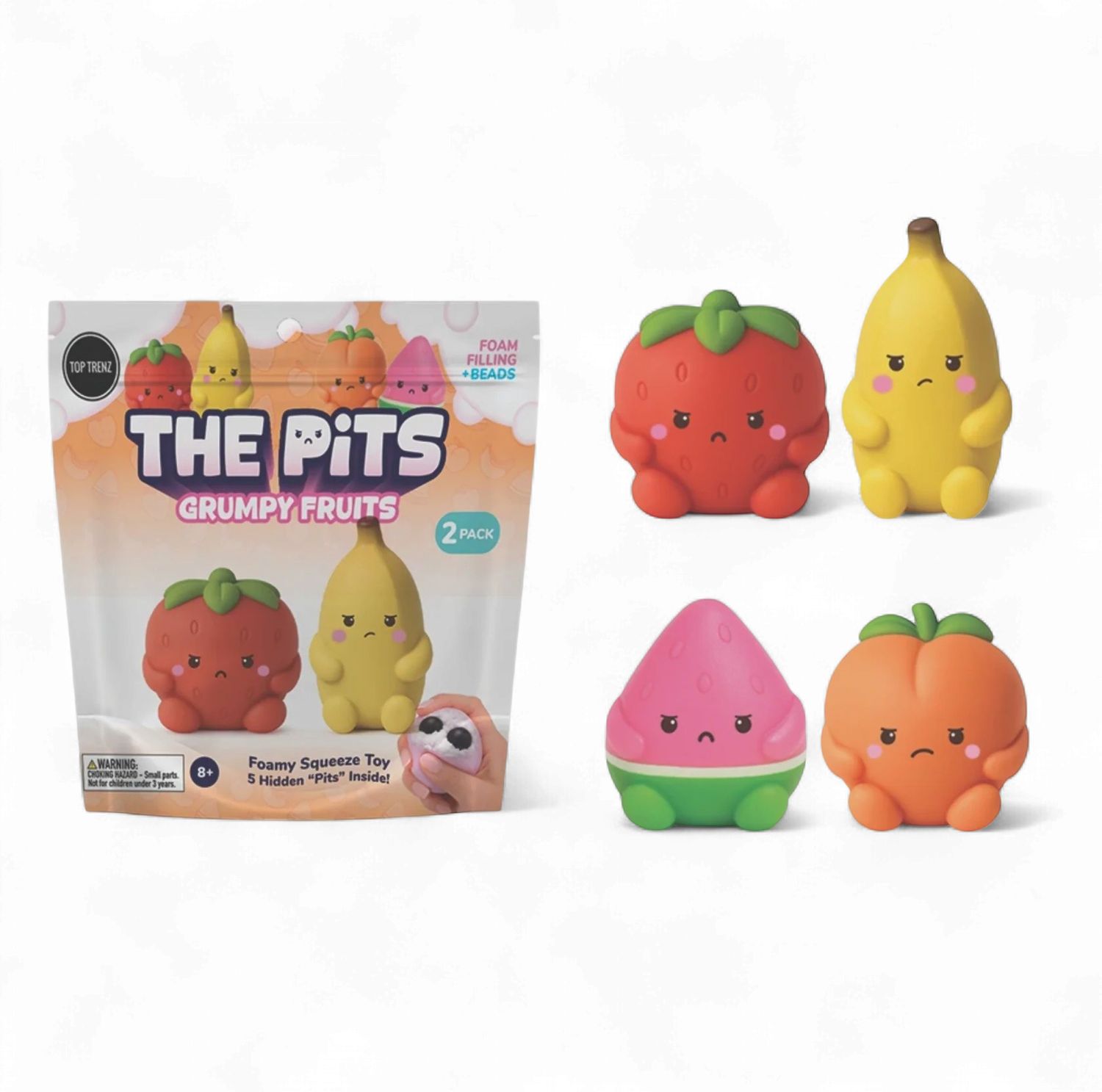 The Pits-Sensory Fruit 2 Pk