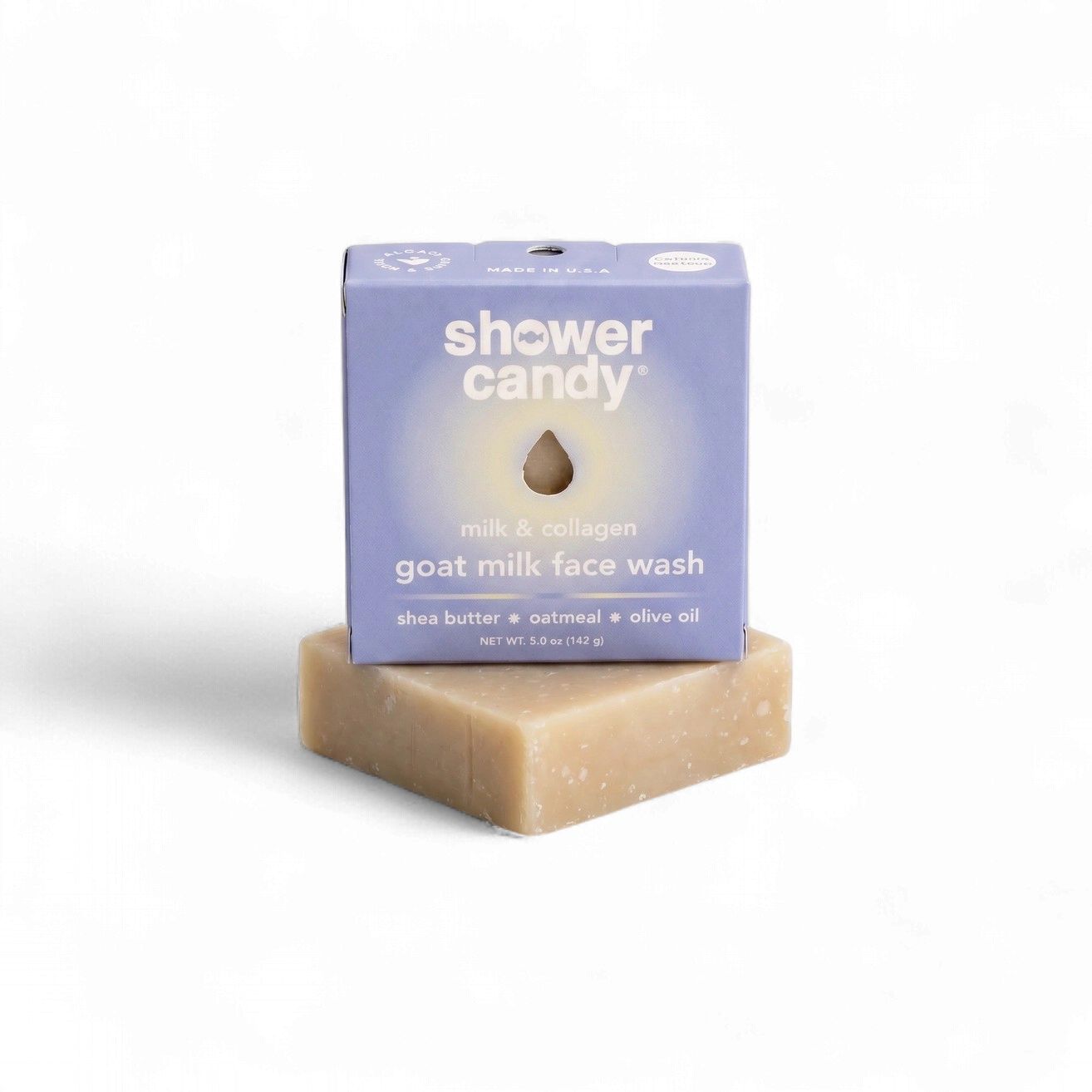 Face Wash Bar, Scent: Milk &amp; Collagen