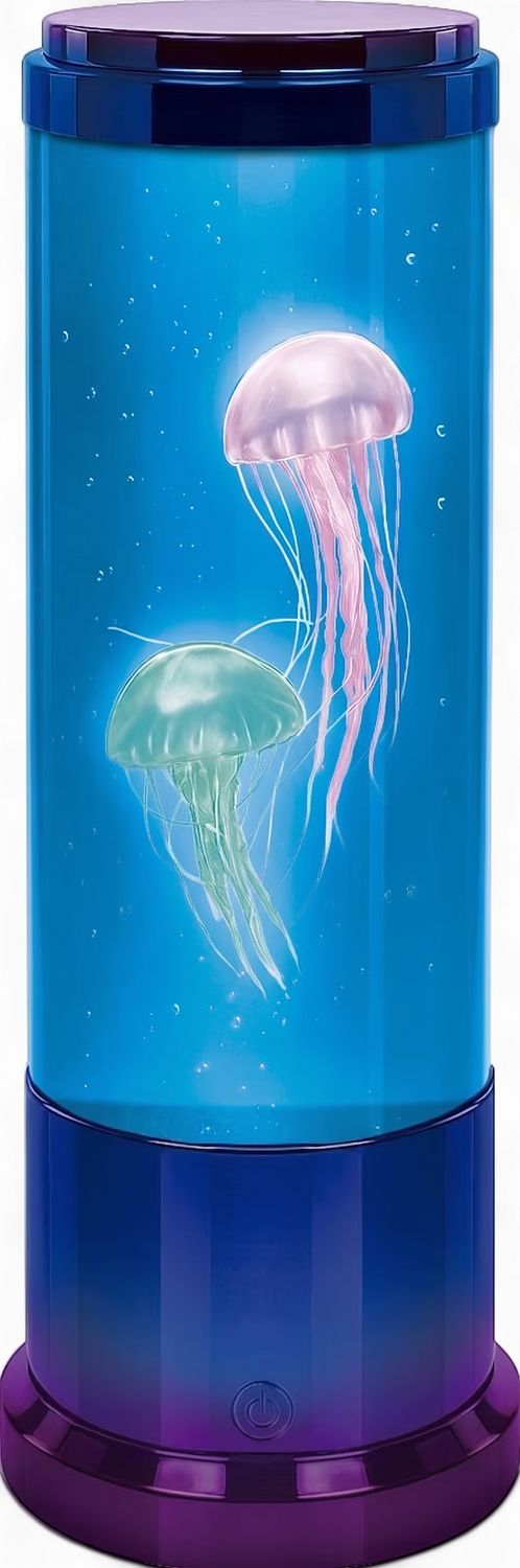 Jellyfish Lamp, Color: Purple Metallic