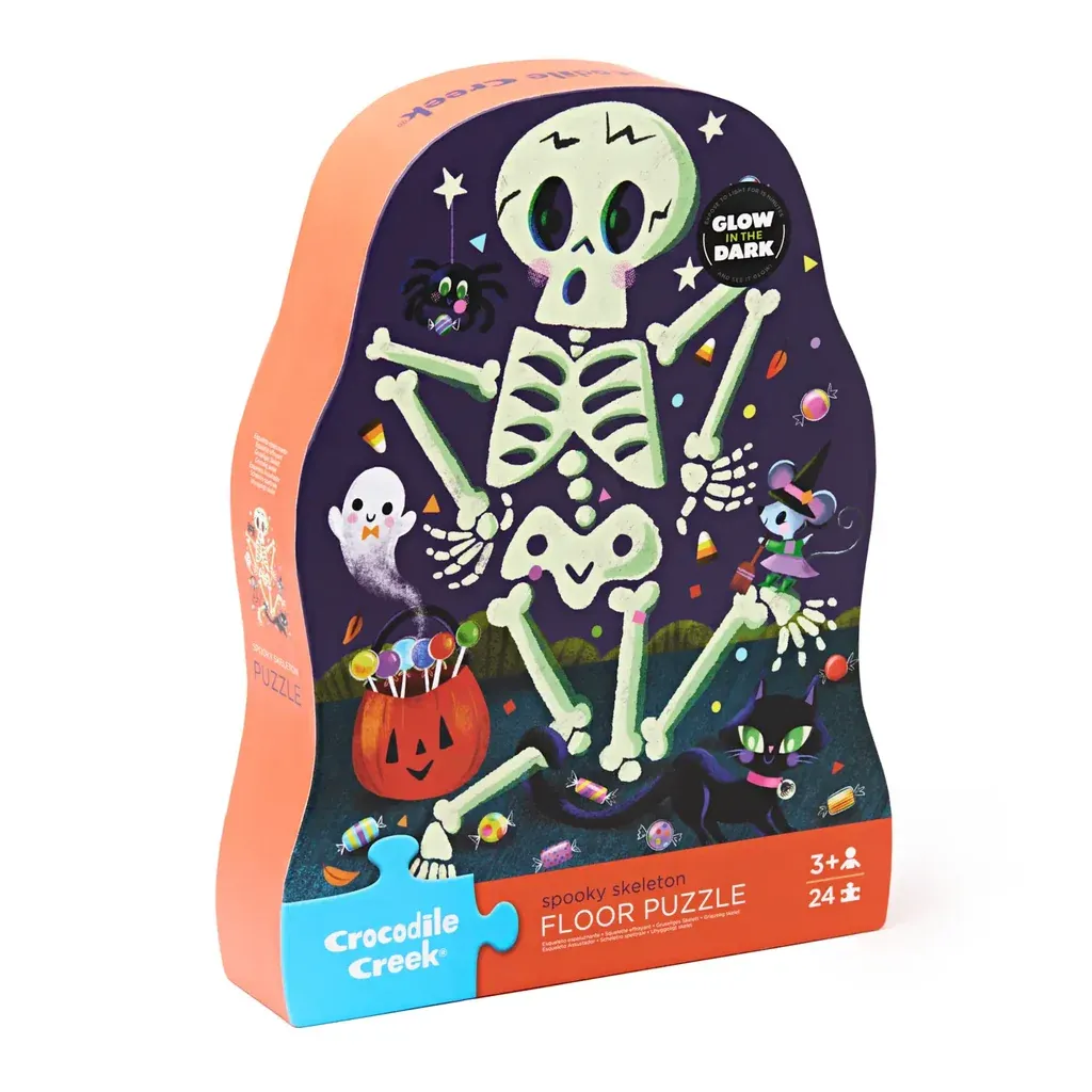 24 pc Puzzle/ Spooky Skeleton