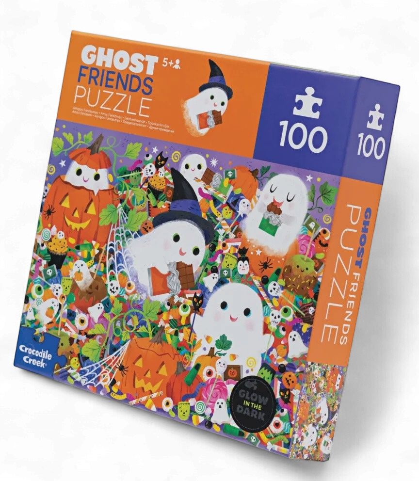 100pc Glow in the Dark Puzzle/ Ghost Friends