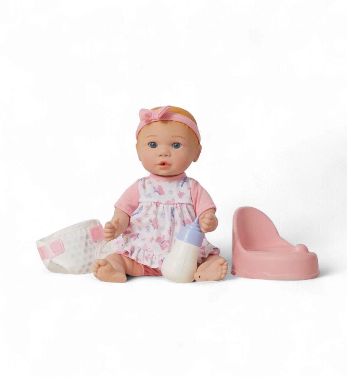 Potty Pals Baby 13", Options: Light Skin Tone