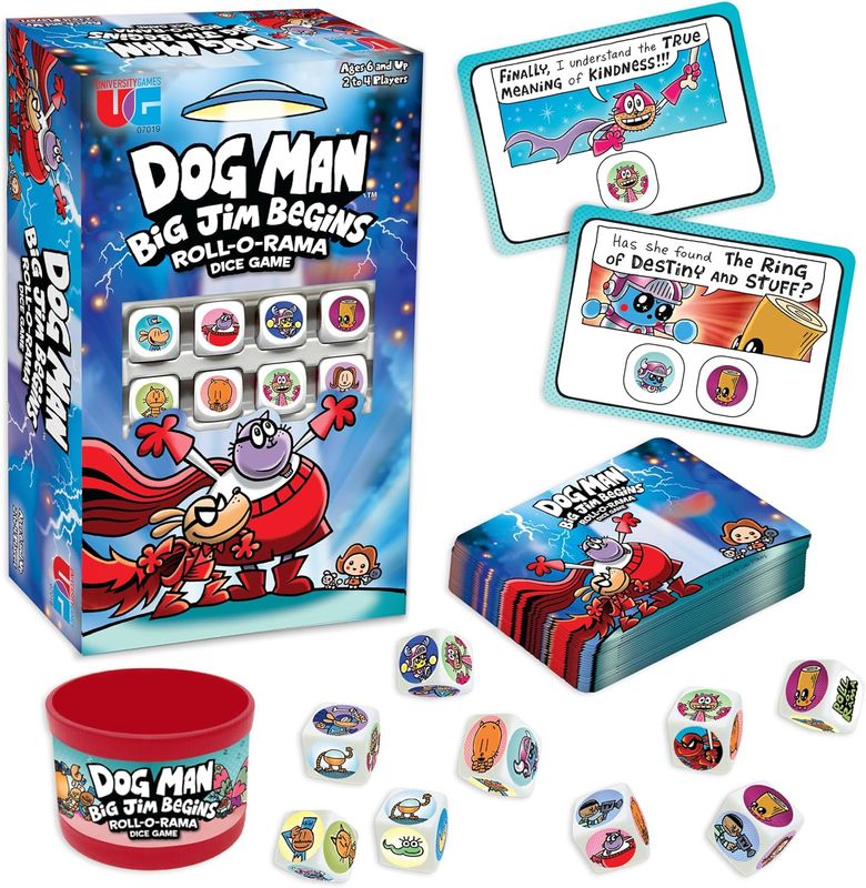 Dog Man Big Jim Begins Dice Game