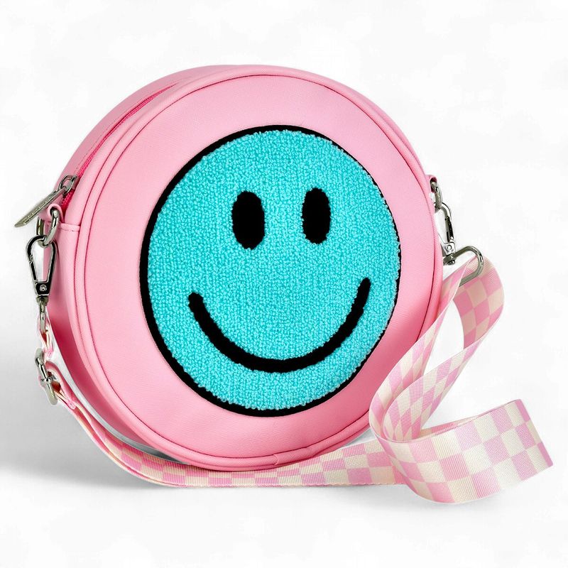 Smile Check Crossbody Bag