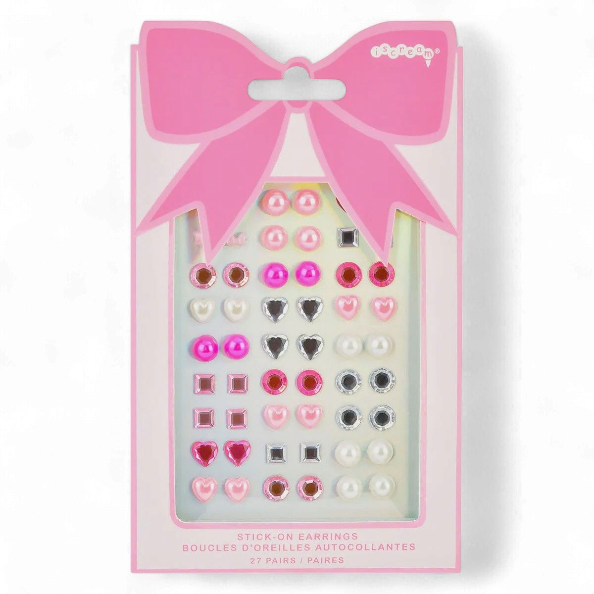 Bow Stick On Earrings