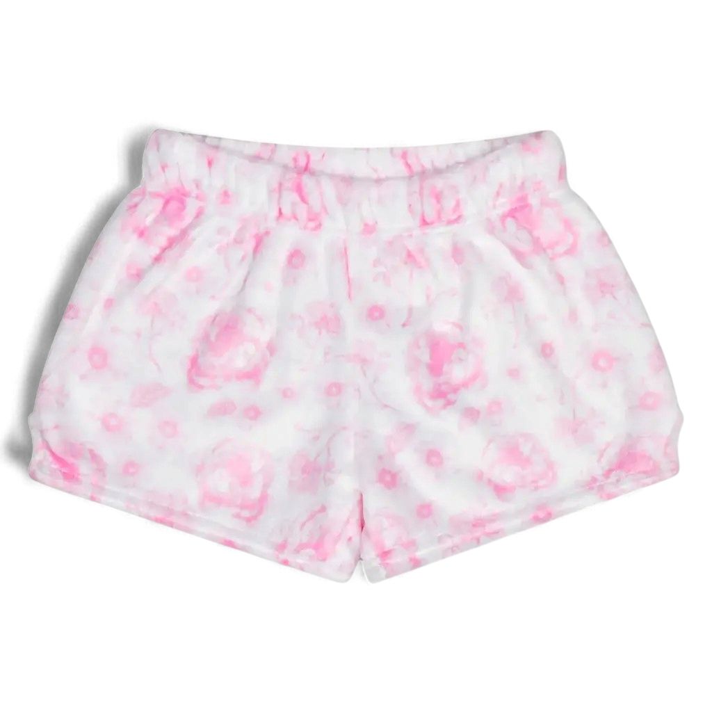 Pink Toile Shorts Lounge Set