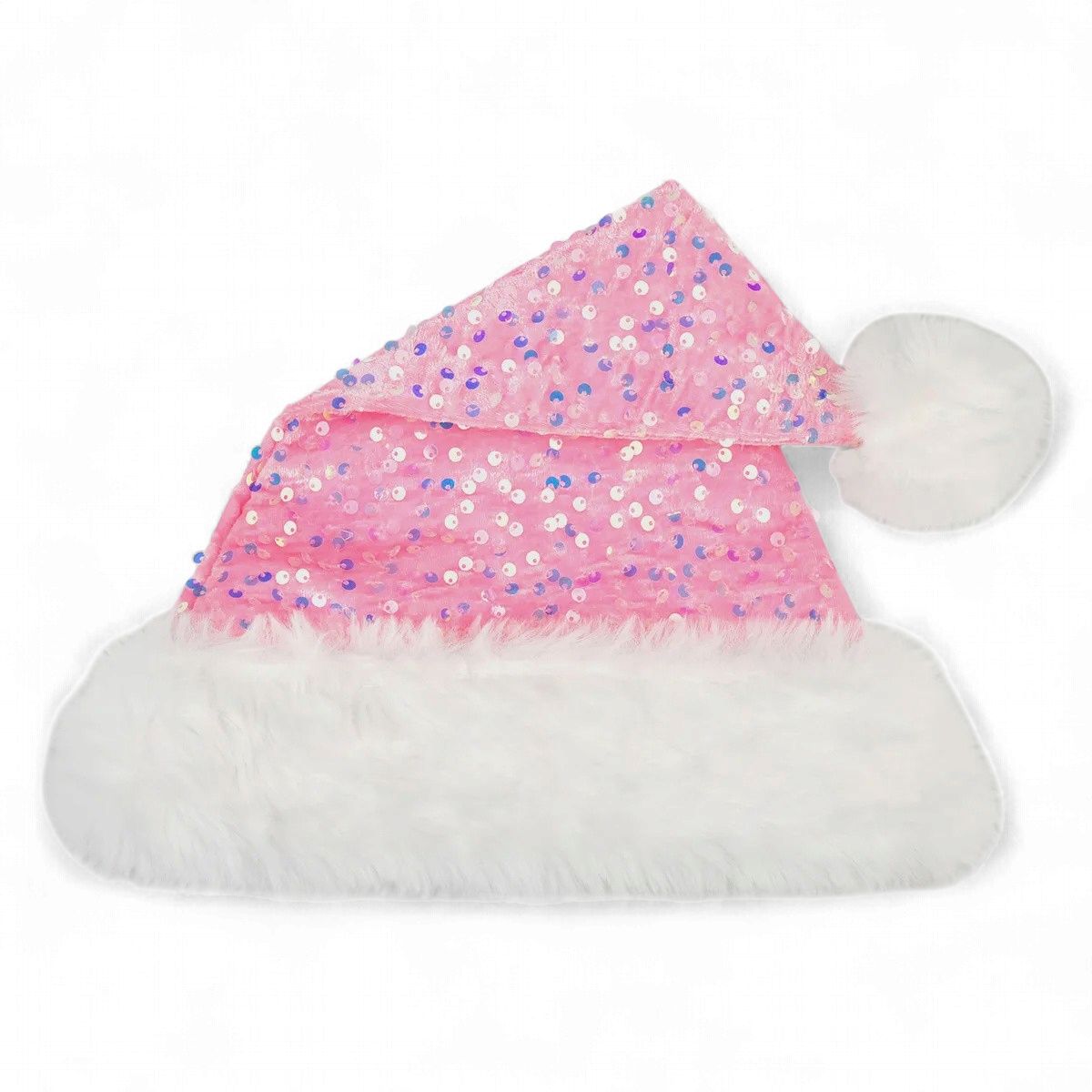 Sequin Santa Hat