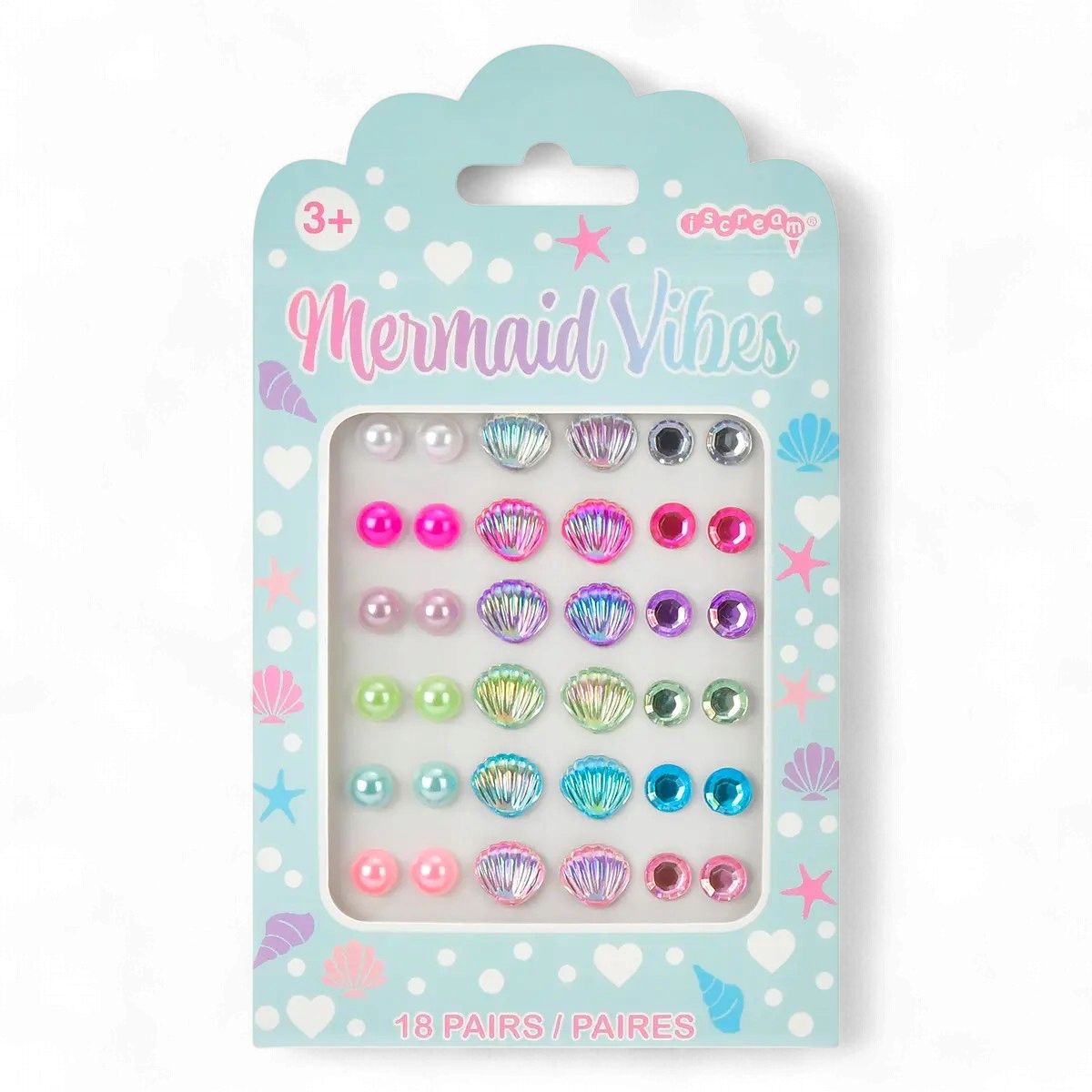 Mermaid Vibes Stick On Earrings