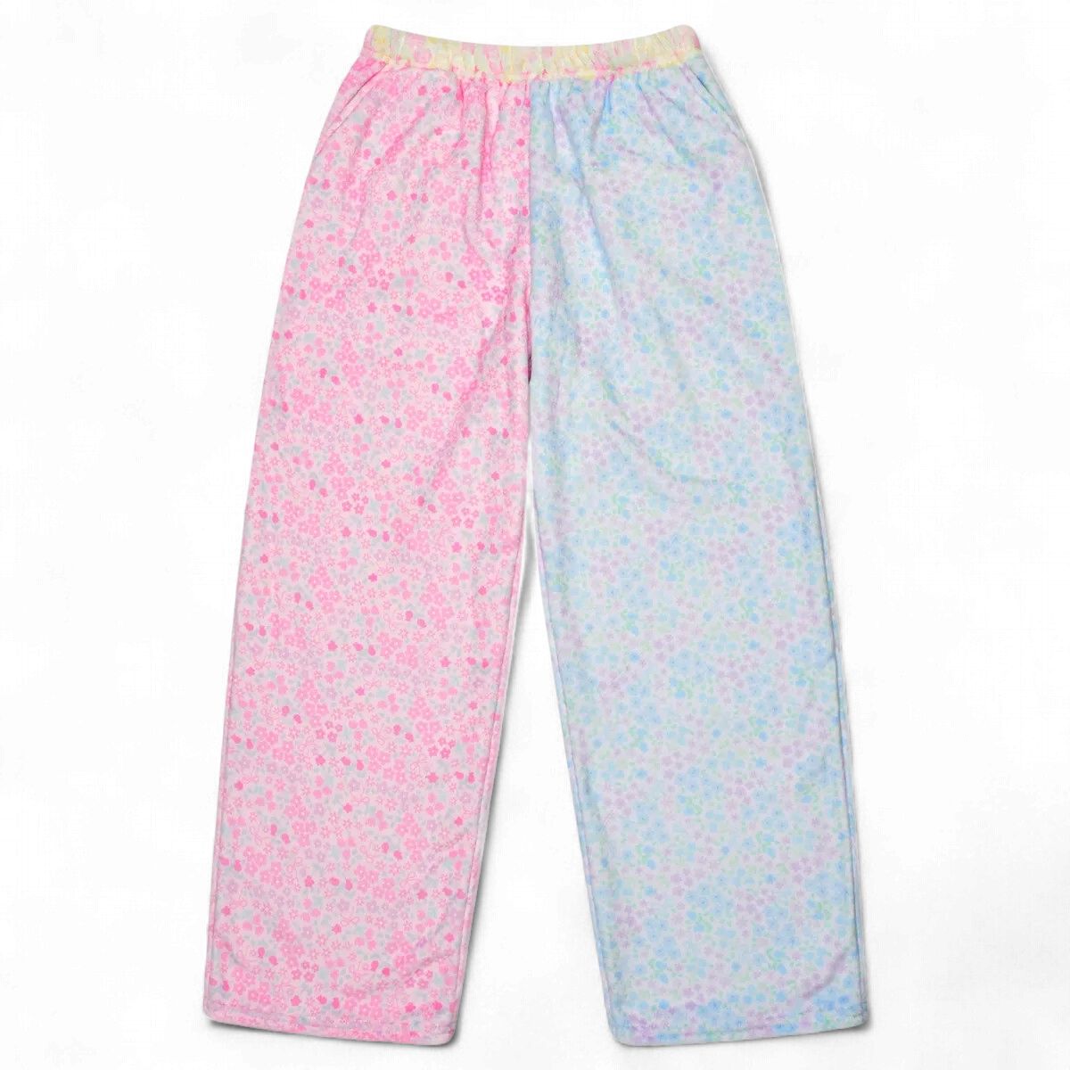 Ditsy Patchwork Plush Pants